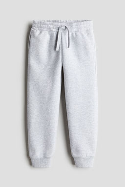H&M - Girls Grey Brushed-Inside Joggers