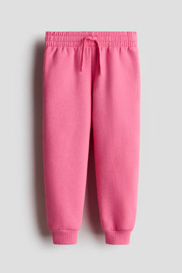 H&M - Girls Pink Brushed-Inside Joggers