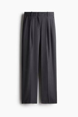 H&M - Women Grey Tapered Trousers