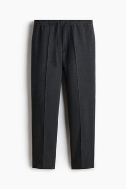 H&M - Men Grey Slim Fit Tailored Joggers