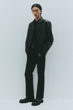 H&M - Men Black Regular Fit Suit Trousers