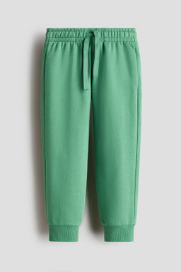 H&M - Boys Green Brushed-Inside Joggers