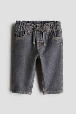 H&M - Girls Grey Paper Bag Jeans