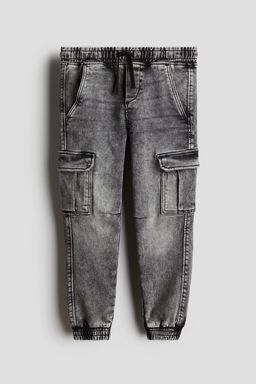 H&M - Boys Grey Cargo Joggers
