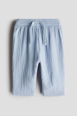 H&M - Boys Blue Cotton Trousers