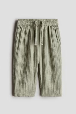 H&M - Boys Green Cotton Trousers
