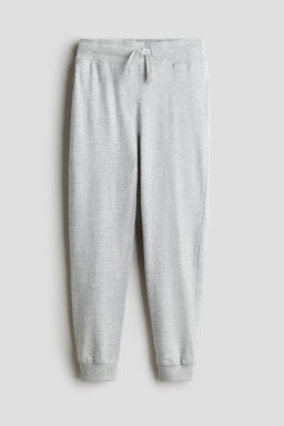 H&M - Boys Grey Cotton Jersey Joggers