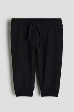 H&M - Boys & Girls Black Cotton Sweatpants