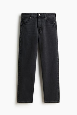 H&M - Women Grey Slim Fit Mom High Ankle Jeans