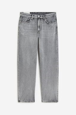 H&M - Men Grey Loose Jeans