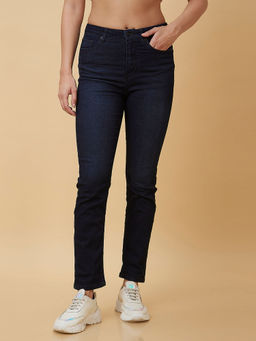 Being Human - Dk Wash Mid Rise Straight Fit Women Jeans