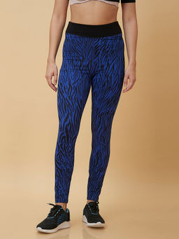 Being Human - Cobalt & Black Skinny Fit Womens Legging