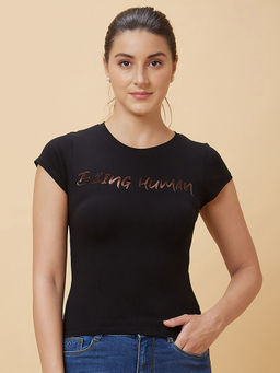 Being Human - T-Shirt Black