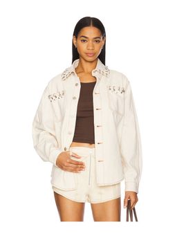 AKNVAS - x REVOLVE Cam Denim Shirt With Modified Rings