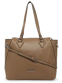 Marina Galanti - Brown Color Soft PU Material Medium Size Shopping Bag - MB0347SG3023