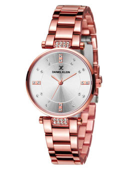 Daniel Klein - Analog Silver Dial Women Watch- DK11328-3