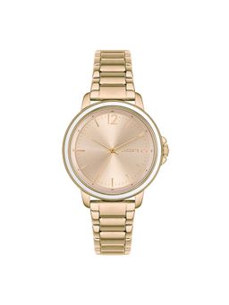 Lacoste - Slice Quartz Gold Round Dial Women's Watch - 2001196