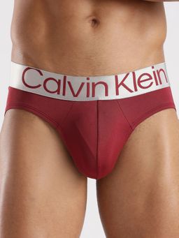 Calvin Klein - Men Solid Red Briefs