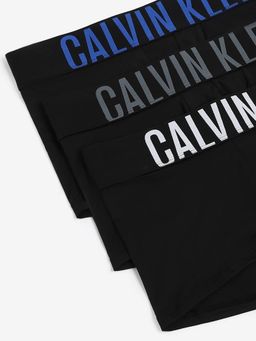 Calvin Klein - Men Multicolor Solid Trunks (Pack of 3)