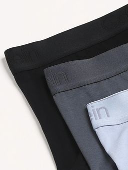 Calvin Klein - Men Multicolor Solid Trunks (Pack of 3)