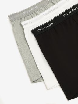 Calvin Klein - Men Multicolor Melange Boxer Briefs (Pack of 3)