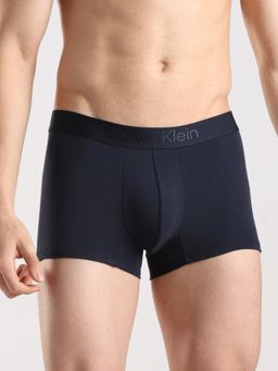 Calvin Klein - Men Navy Blue Solid Trunks