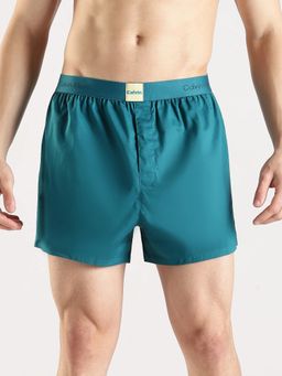 Calvin Klein - Men Teal Solid Boxer-Brief