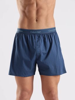 Calvin Klein - Men Blue Solid Boxer