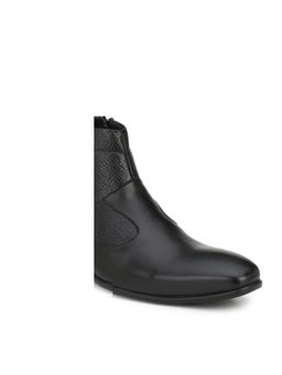Delize - Solid Black Chelsea Boots