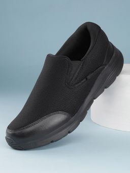 AVANT - Men's Black Air cruise Slip-On Walking Shoes