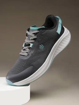 CULT - Women Grey Jacquard Running Shoes