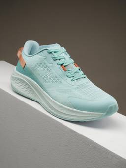CULT - Women Green Jacquard Running Shoes