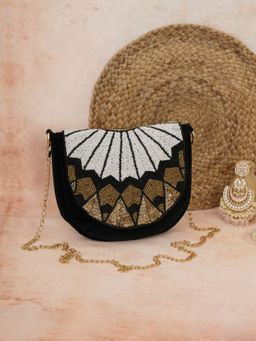 Fabbhue - Womens Hand Embroidered Sling Bag