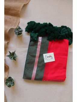 Eternity by Sakshi - Red Rang Saree Without Blouse