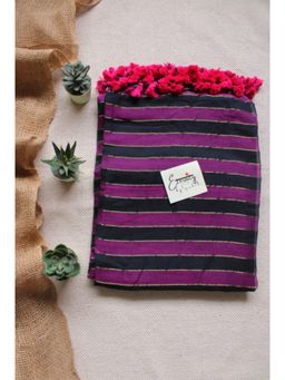 Eternity by Sakshi - Purple Silsila Saree Without Blouse