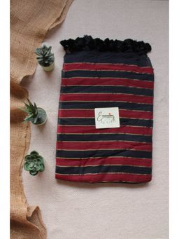 Eternity by Sakshi - Red Silsila Saree Without Blouse