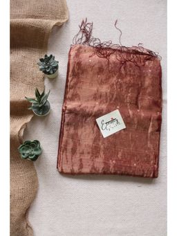 Eternity by Sakshi - Copper Aaradhya Saree with Unstitched Blouse