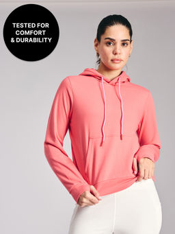 Kica - KIC606 Pink Graphic Back Detail Hoodie - KICA Chica™ Edition