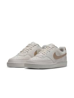 Nike - Womens Court Vision Low Sneakers-White