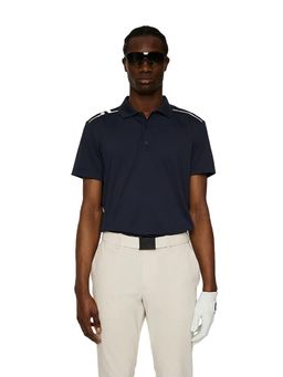 J.Lindeberg - Men's Navy Blue Lionel Golf Polo T-Shirt
