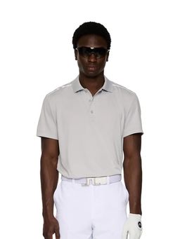 J.Lindeberg - Men's Off White Lionel Golf Polo T-Shirt