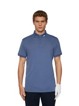 J.Lindeberg - Men's Blue Kv Golf Polo T-Shirt