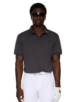 J.Lindeberg - Men's Charcoal Kv Golf Polo T-Shirt