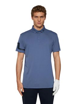 J.Lindeberg - Men's Navy Blue Golf Polo T-Shirt