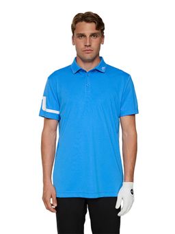 J.Lindeberg - Men's Blue Golf Polo T-Shirt