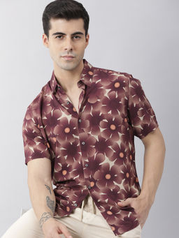 Rare Rabbit - Parles Brown Shirt