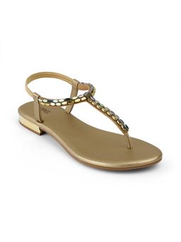PEPPER - Women Gold Sandal