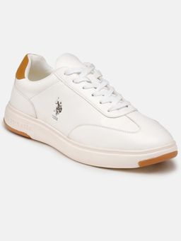 U.S. POLO ASSN. - COMO 2.0 | Men White Stylish Casual Sneaker