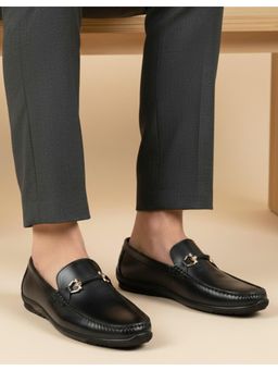 Alberto Torresi - Men Black Loafers