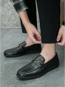 Alberto Torresi - Men Premium Black Loafers